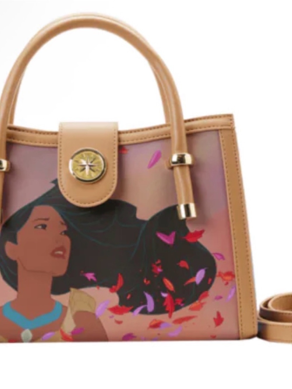 Pocahontas Loungefly satchel, and Crossbody NWT